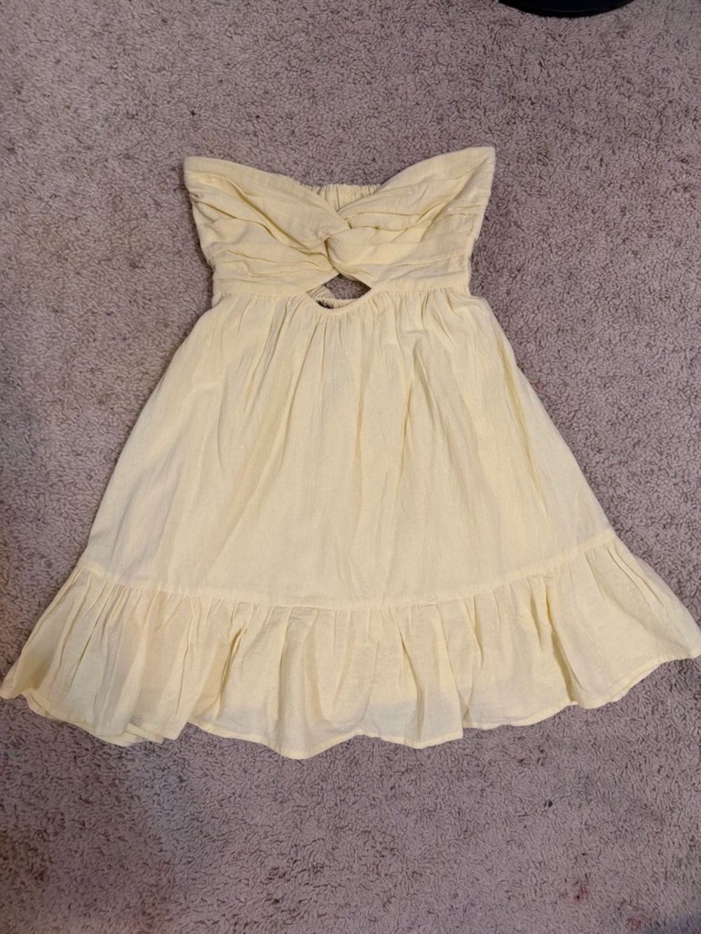 Grey Bandit Summer Breeze Dress in Yellow Size XS, Brand New With Tags